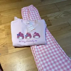 My Melody パジャマセット 120cmピンク