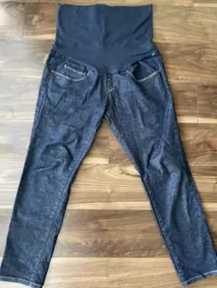無印良品　マタニティデニム　スキニーM