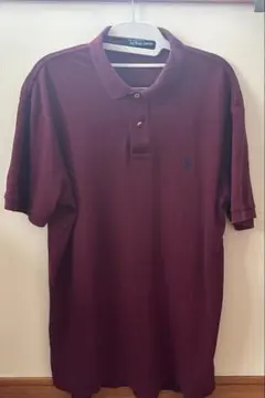 polo ralph lauren ポロシャツ　ワインレッドのサムネイル