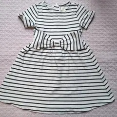 kate spade new york ボーダーワンピース 116cmのサムネイル