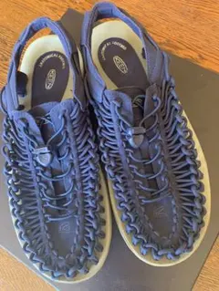 KEEN ユニークサンダル メンズ　ダークブルー29cm