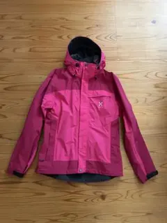 【美品】ホグロフス（Haglöfs）アウタージャケットレディース
