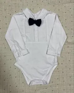 MARLMARL ロンパース蝶ネクタイbodysuits 1 pintuckのサムネイル