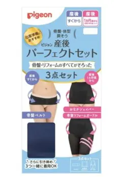 ピジョン 産後パーフェクトセット 骨盤ベルト 産後ケア ガードル LL