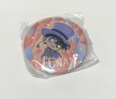 コナン×くら寿司　缶バッチ　江戸川コナン