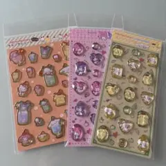 サンリオ シール ステッカーセット 3シート まとめ売り