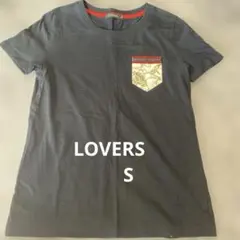 LOVELESS ネイビー Tシャツ 半袖Sのサムネイル