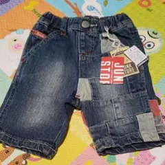 ジャンクストアー　 デニムハーフパンツ　80