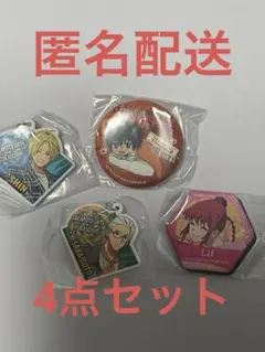 サカモトデイズ びっくらポン マグネットシート　缶バッジ ラバーチャーム4点