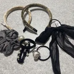 ラティス　6点セット　ヘアアクセ