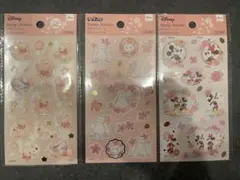 完売品　ディズニー　デザインシール　桜　ベイマックス　ミッキー　くまのプーさん①