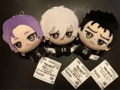 ブルーロック ちびぐるみ 凪誠士郎・御影玲王•剣城斬鉄　3種セット