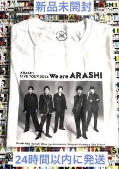 新品未開封 嵐 We are ARASHI Tシャツ ラストツアー - メルカリ