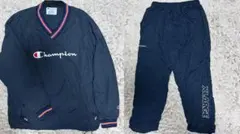 【限定コラボ】XLARGE × Championセットアップ Vネック ナイロン