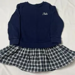 POLO RALPH LAUREN ドッキングワンピース ネイビー 4T