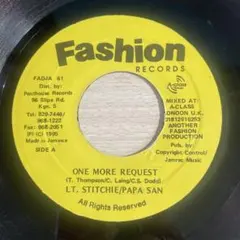 早口!LT. STITCHIE/PAPASAN ONE MORE REQUEST