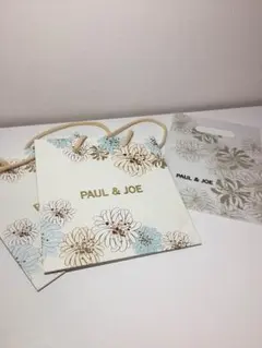PAUL&JOEショップバッグ2点と袋1点の3点セット