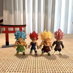 新品 ドラゴンボール フィギュア 超サイヤ人 ゴッド系 超サイヤ人 4体セット