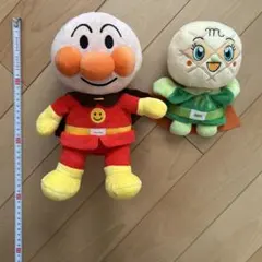 アンパンマン メロンパンナちゃん　ぬいぐるみセット　指人形