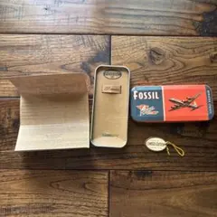 FOSSIL フォッシル ヴィンテージ 缶ケース 箱 付属品 なし　飛行機 限定