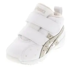 アシックス ベビーシューズ ホワイト ゴールド　12cm