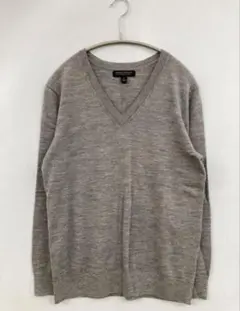 BANANA REPUBLIC バナナパブリック薄手ニットセーターグレーS