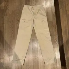 UNIQLO ベージュ チノパン サイドポケット付き　00s