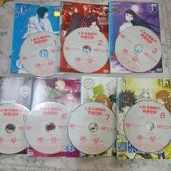 【レンタル落ち】 とある魔術の禁書目録 DVD １～３、５～８ の７枚