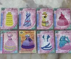 オシャレ魔女ラブandベリー　ドレスアップカード　8枚セット　平成　当時物　①