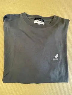KANGOL グレー Tシャツ ロゴ入り