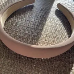 ブラウン ベージュ カチューシャ