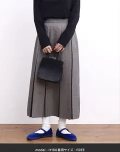 フィグロンドン wool mood boxpleats SKのサムネイル
