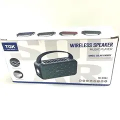 ソーラー充電 Bluetoothスピーカー ラジオ付 新品のサムネイル