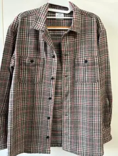 coen コーエン チェック柄ネルシャツ