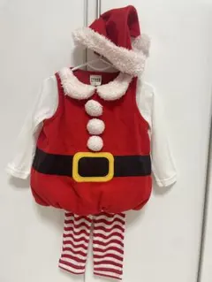 サンタクロース　コスプレ　90 帽子付き　クリスマス