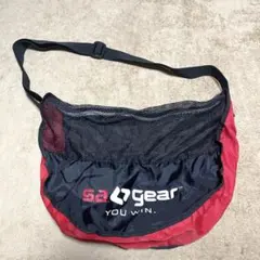 s.a.gear ボールバッグ　メッシュ　ショルダー　バスケ　バレー　サッカー