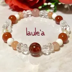 子宝安産 ガーネット ムーンストーン 天然石 パワーストーンブレスレット