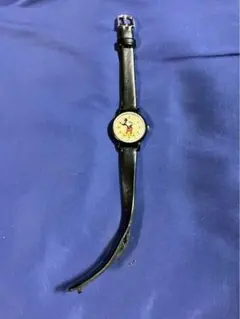 ALBAミッキー腕時計 ディズニー クォーツレザー セイコー