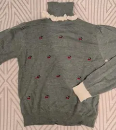 merry Jenny チェリー刺繍ニットのサムネイル