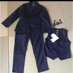 ①4点 卒園式 入学式 子供服 男の子 フォーマルセット150cm 入学卒園卒業