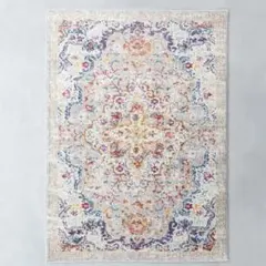 【kanademono】FloralVinesTribalRug120×170