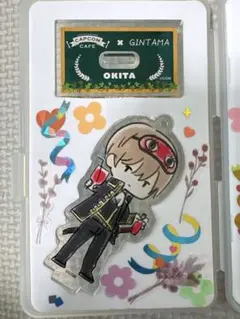 銀魂 THE FINAL カプコンカフェコラボアクリルスタンド 沖田総悟