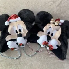 ディズニークリスマス2025 ミッキーミニーファンキャップセット