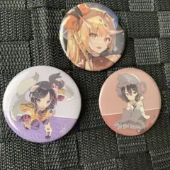 にじさんじ DMMスクラッチ 缶バッジ