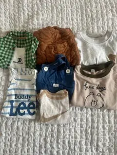 ベビー服7枚セット（ロンパース、Tシャツ、ボディスーツ）