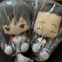 鬼滅の刃♡でっかいぽふっとぬいぐるみ 冨岡義勇 胡蝶しのぶ 2点セット