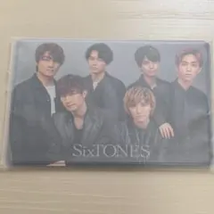 【新品未開封】SixTONES 会員証ケース