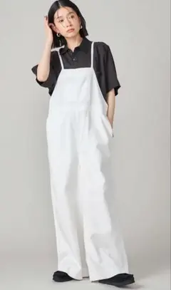 SHIPS♡カツラギ サロペット♡ オーバーオール♡定価27500円♡のサムネイル