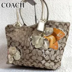 Coach Popy Daisy Tote Bag Patchwork - メルカリ