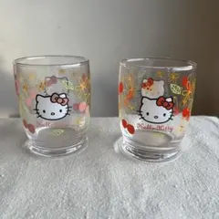 Hello Kitty ガラスコップ 2個セット